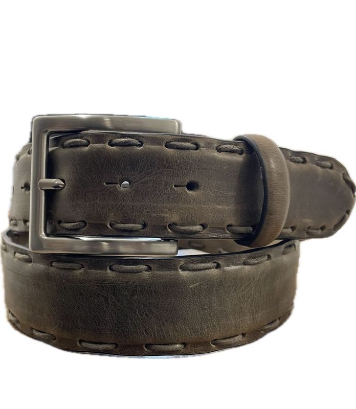 CHARRO BELT 007 GENIUNE LEATHER HAND-THREADED