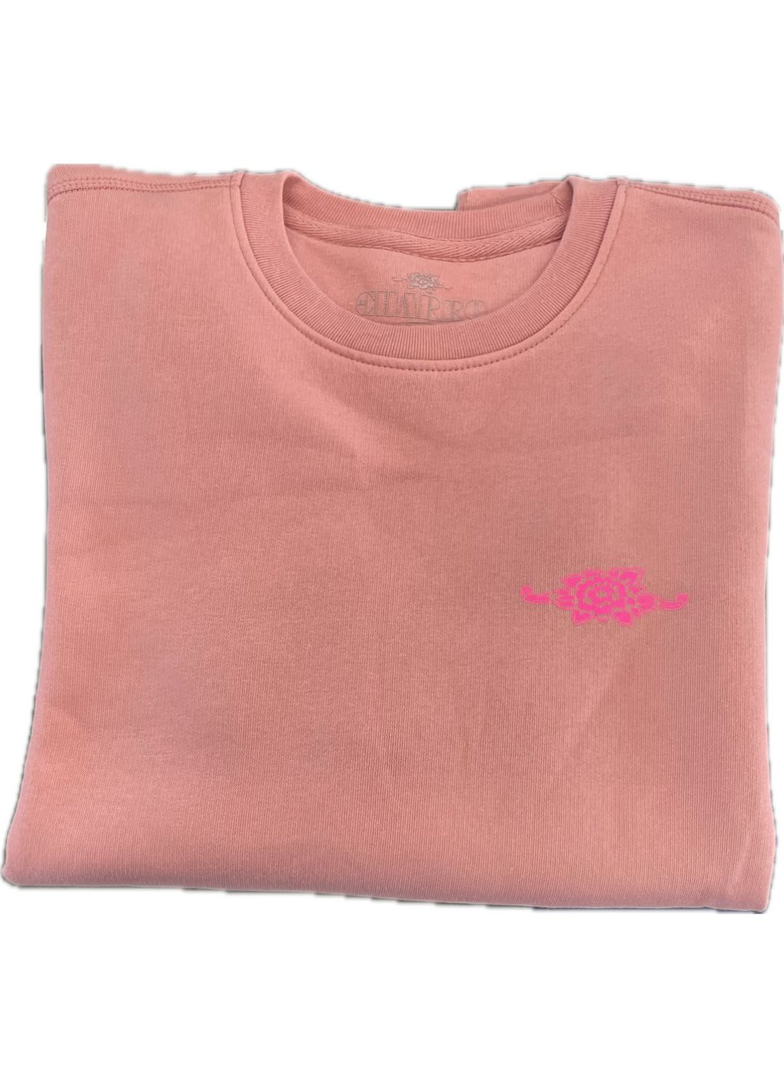 FELPA EL CHARRO COLORE ROSA