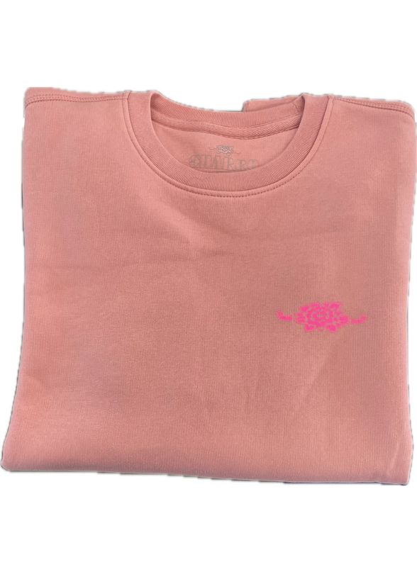 FELPA EL CHARRO COLORE ROSA