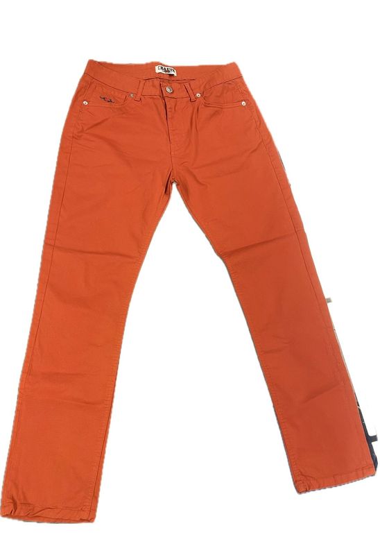PANTALONI EL CHARRO COTONE LEGGERO COLORE ARANCIO