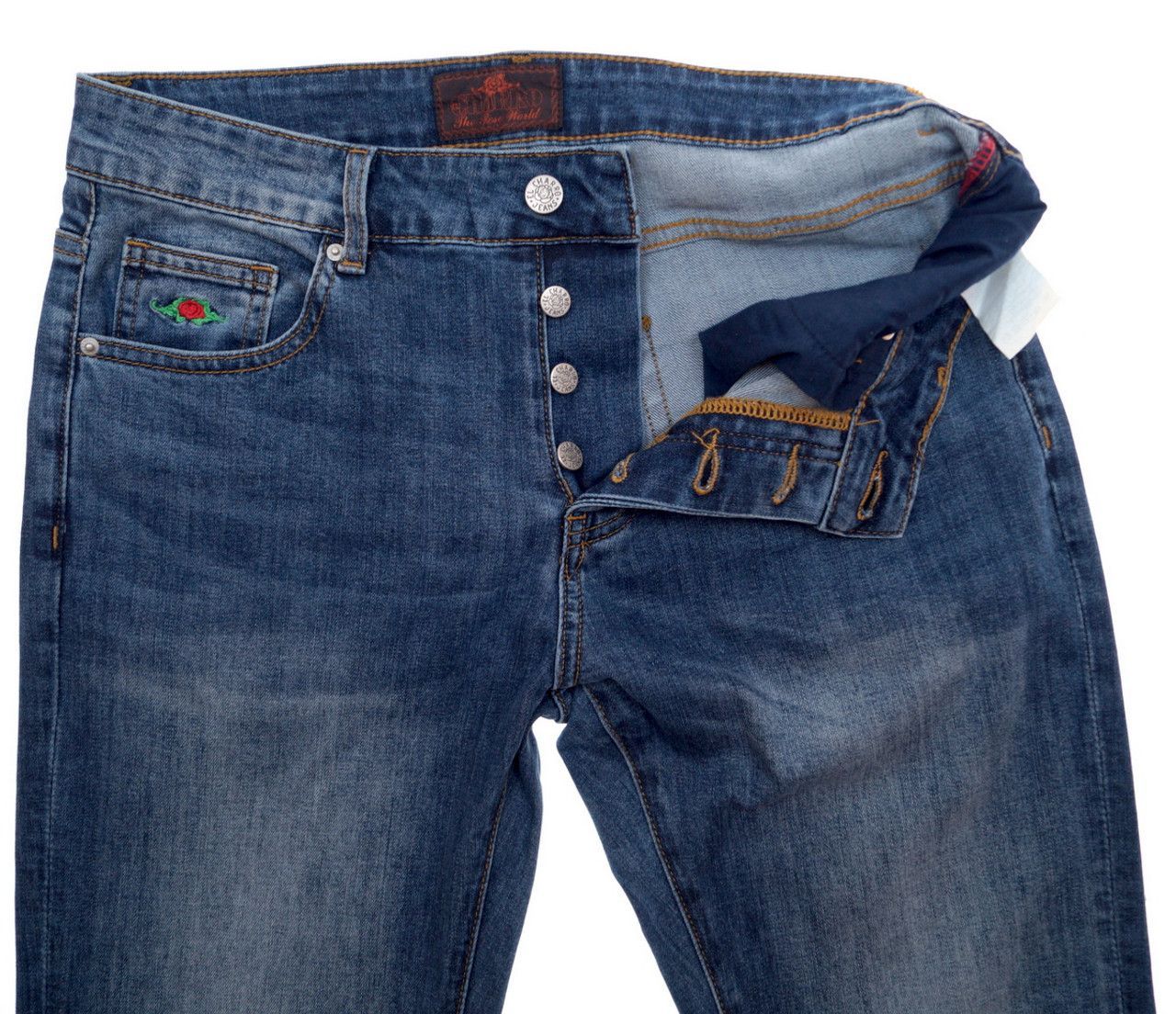 E0142 JEANS EL CHARRO REGULAR LAVAGGIO MEDIO E0142 JEANS EL CHARRO REGULAR LAVAGGIO MEDIO