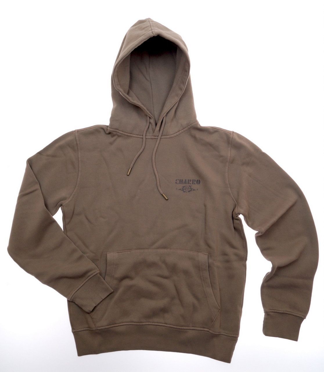 FELPA EL CHARRO CON CAPPUCCIO effetto slavato, logo stampato sul petto FELPA EL CHARRO CON CAPPUCCIO effetto slavato, logo stampato sul petto