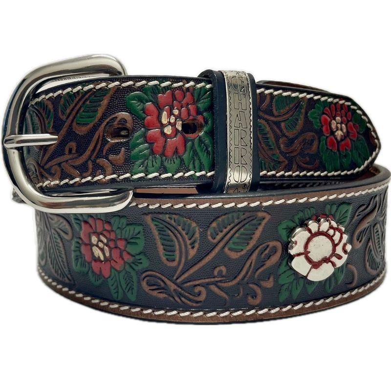 CINTURA EL CHARRO E602 INSERTI IN METALLO