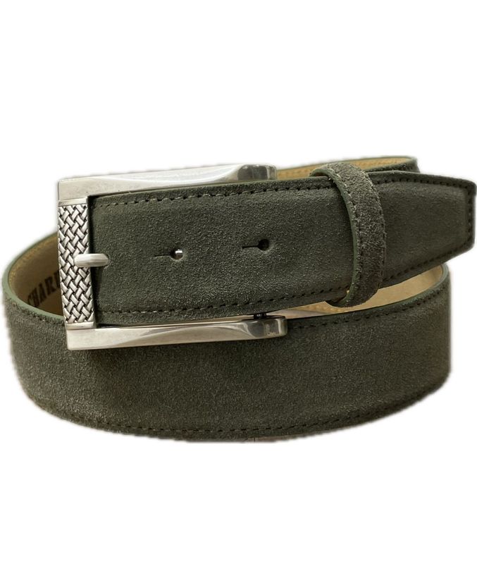 CINTURA CHARRO 590 VERA PELLE CAMOSCIO