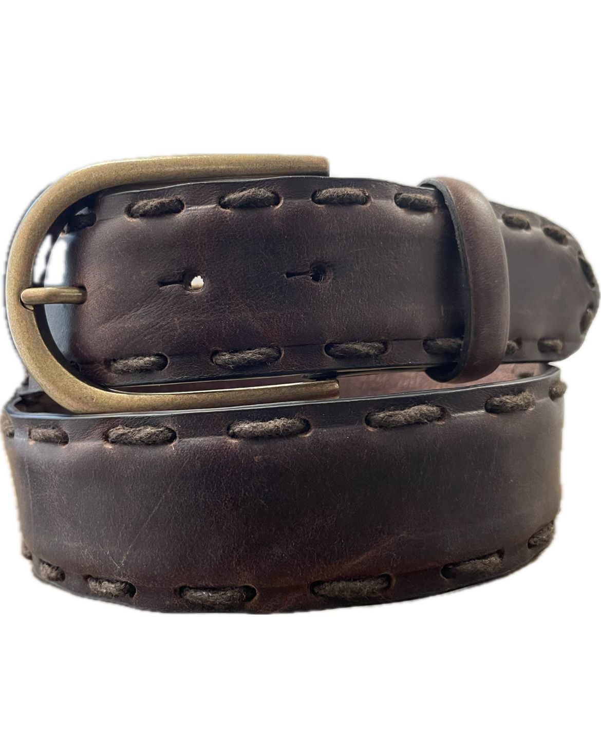 CINTURA CHARRO 018 CUOIO INFILATO A MANO CINTURA CHARRO 018 CUOIO INFILATO A MANO