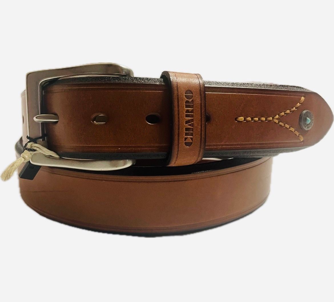 0161-40 CINTURA EL CHARRO BORCHIA INDIANO CON TURCHESE