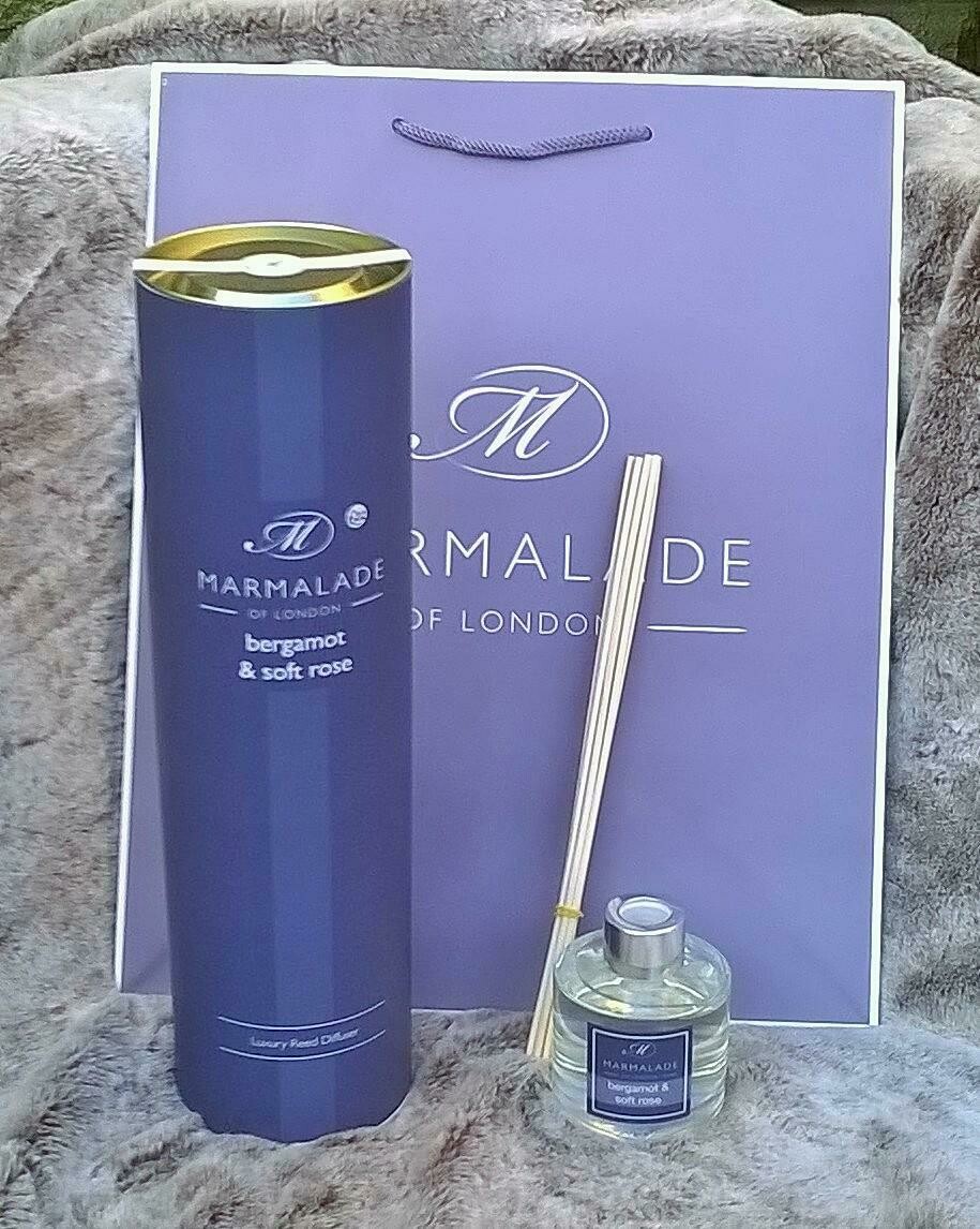 'Bergamot & Soft Rose' Luxury Reed Diffuser