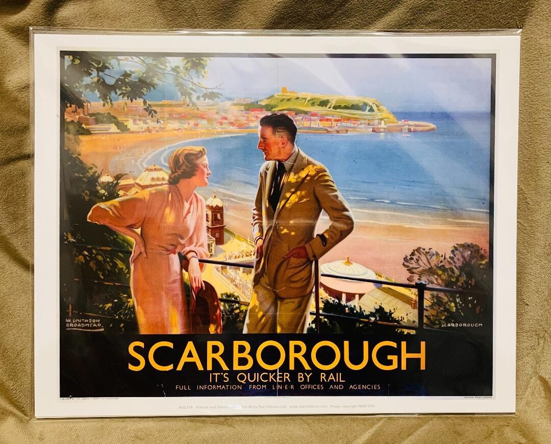 'Scarborough/Rail' Print