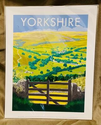 'Yorkshire Gate' Print