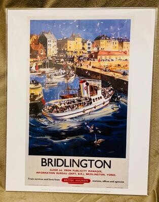 'Bridlington/Rail' Print