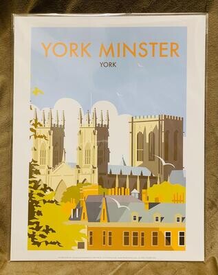 'York Minster' Print