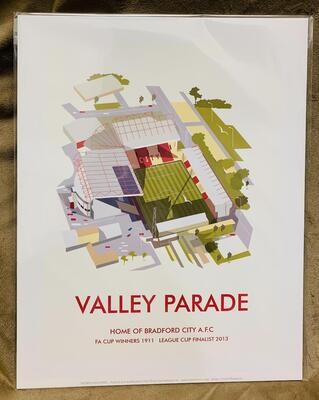 'Valley Parade' Print