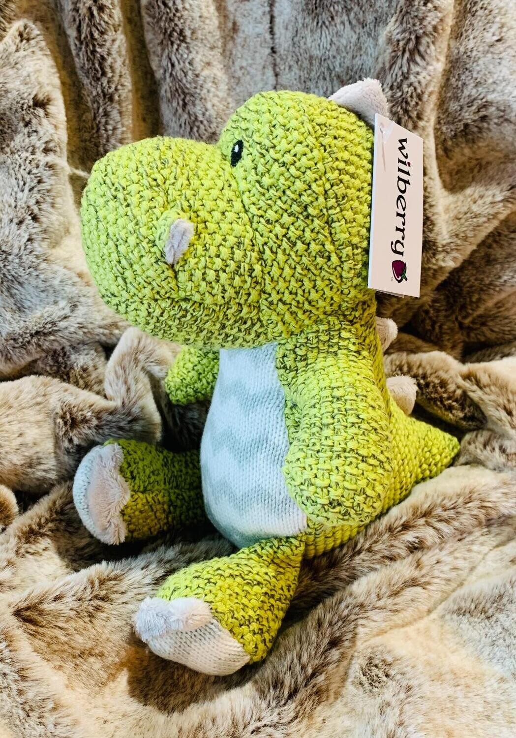 Green Knitted Dragon