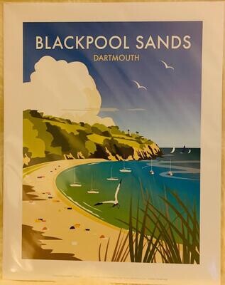 'Blackpool Sands' Print