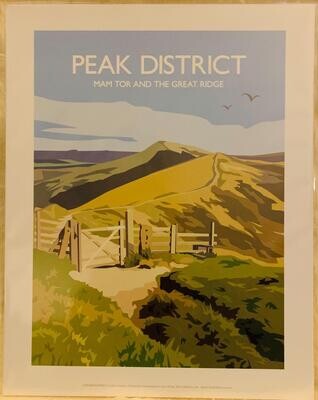 'Peak District' Print