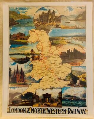 'London & North Western Railway' Print