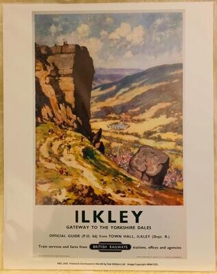 'Ilkley/Rail' Print