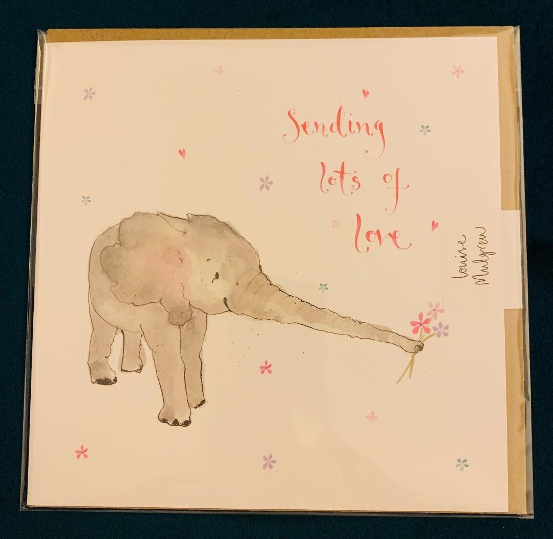 'Sending Lots Of Love' Card