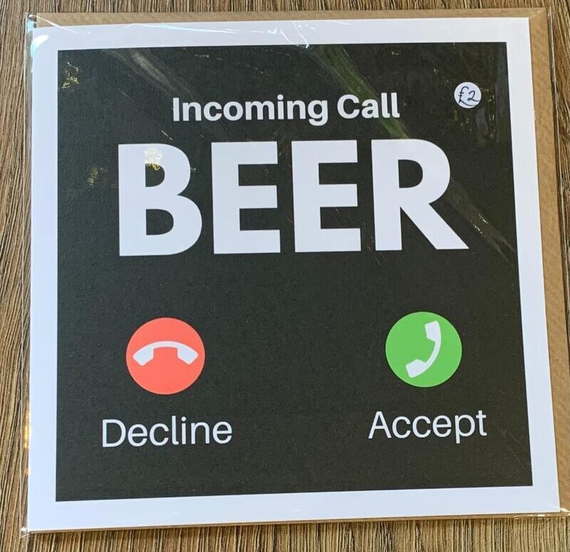 'Incoming Call' Card