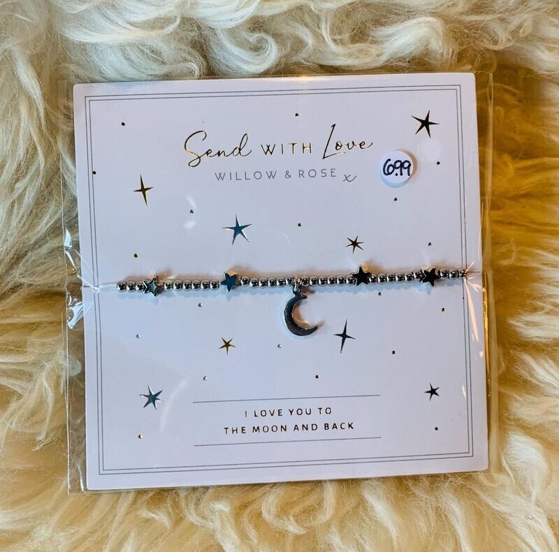 'Love/Moon/Back' Bracelet