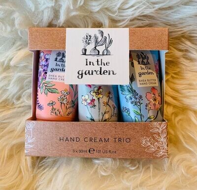 'In The Garden' Hand Cream Trio