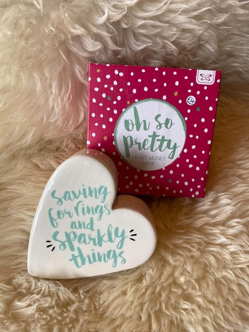 'Sparkly Things' Money Bank