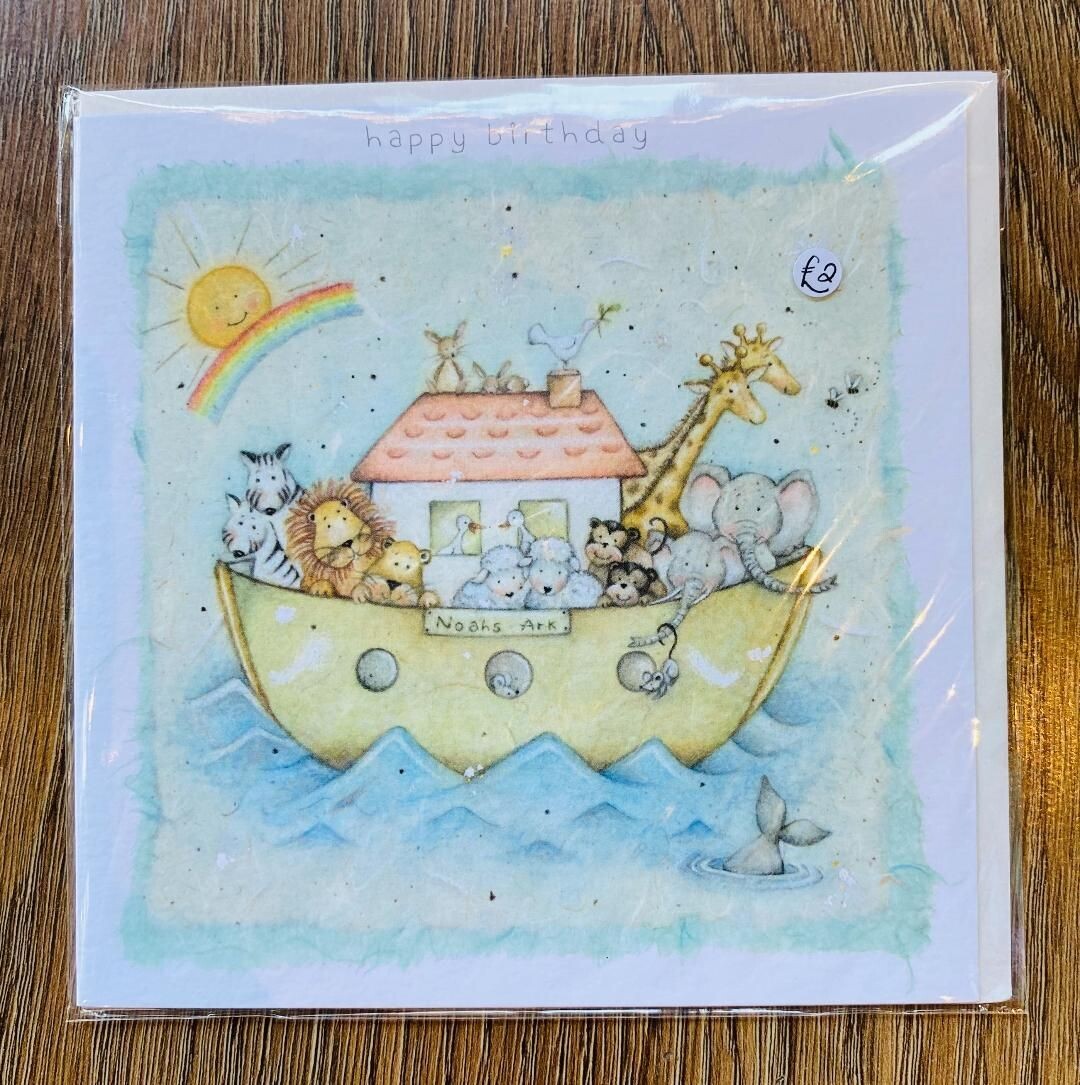 'Noah's Ark' Greetings Card