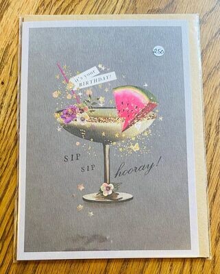'Cocktail' Card