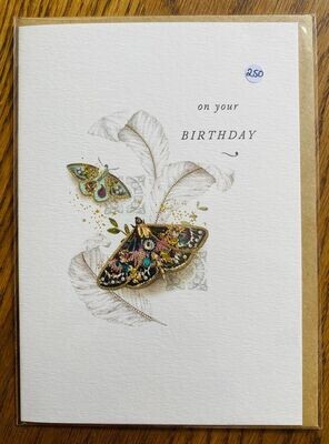 'Butterflies' Card
