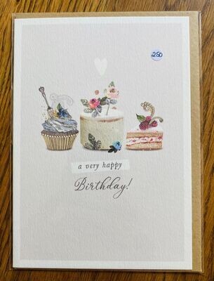 'Cakes Trio' Card