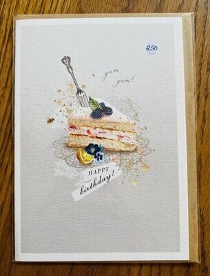 'Cake Slice' Card