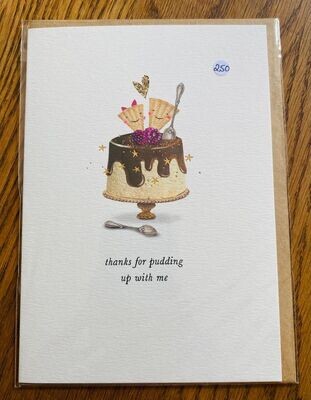 'Pudding' Card