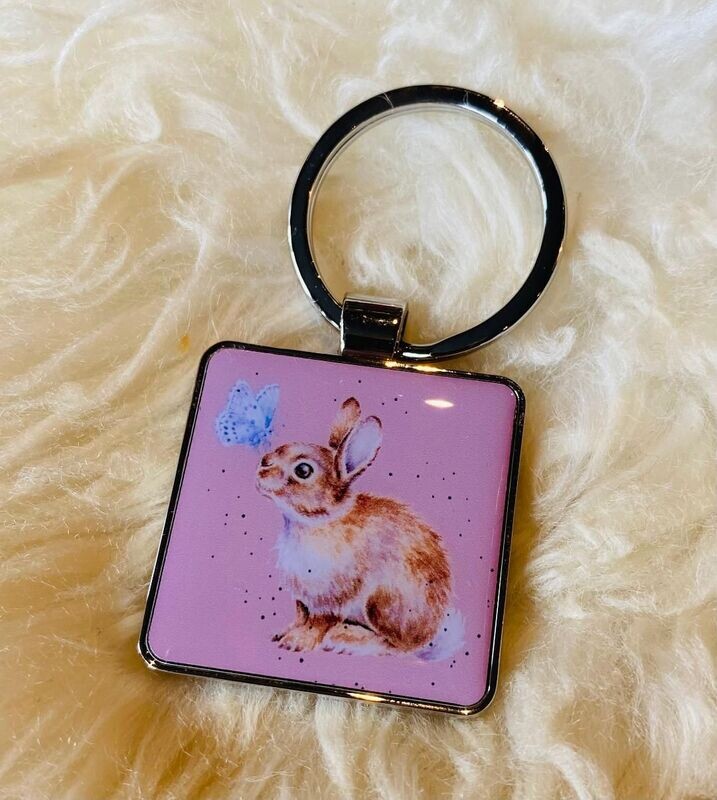 'I Spy A Butterfly' Keyring