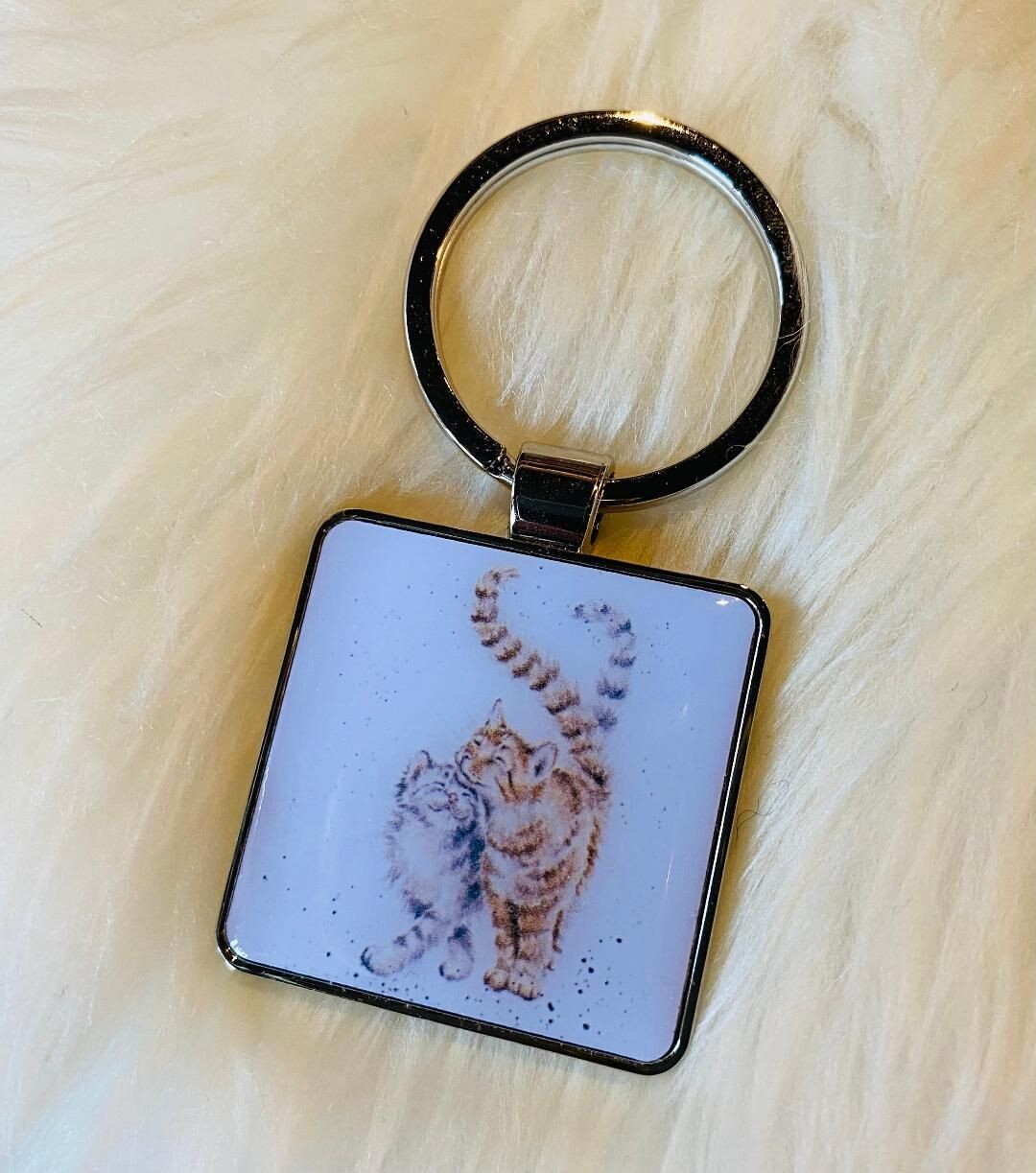 Wrendale 'Kitties' Keyring