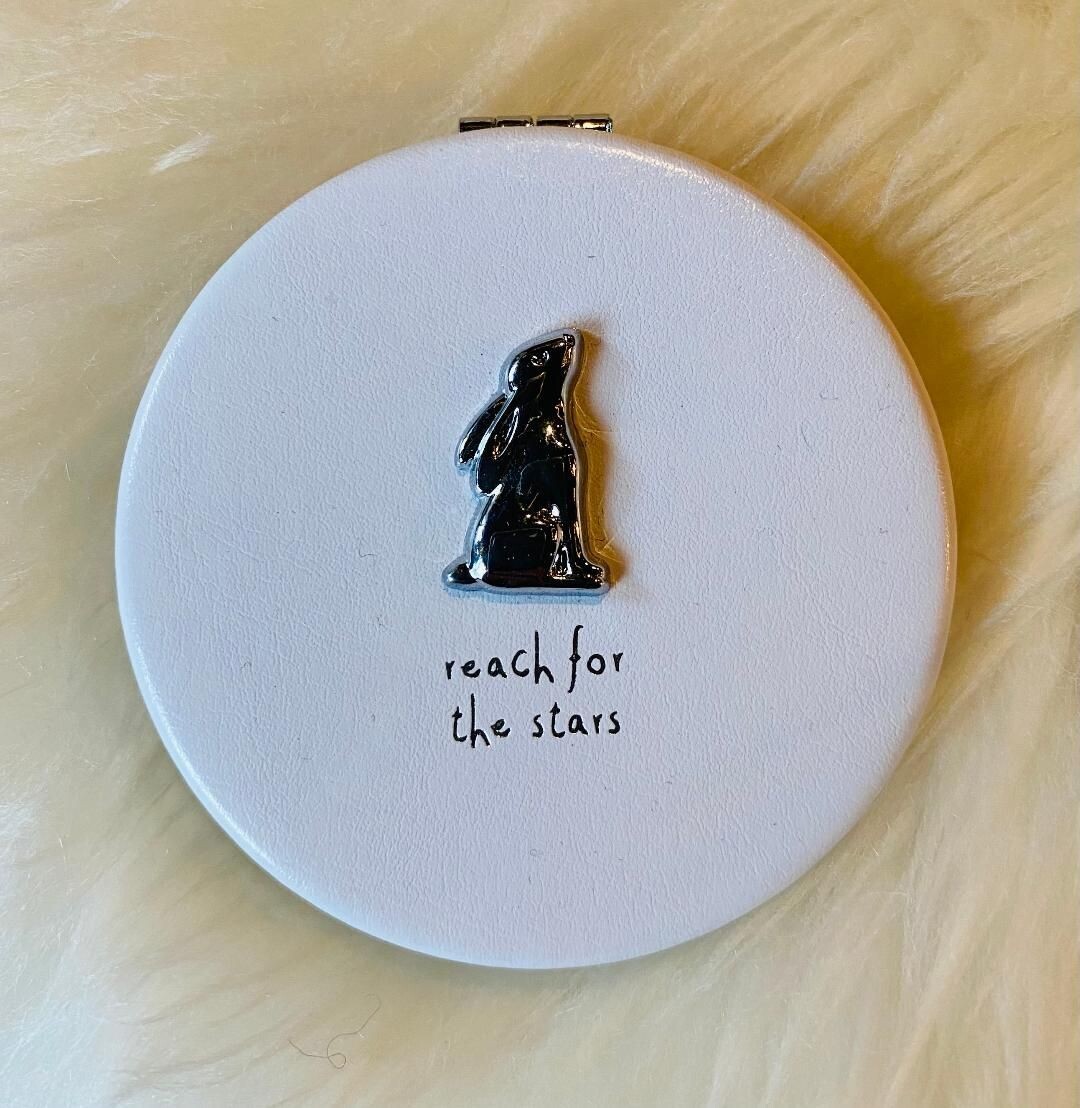 'Hare/Reach For The Stars' Compact Mirror