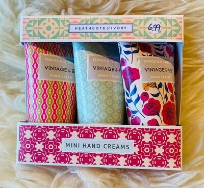 'Vintage & Co' Hand Cream Trio