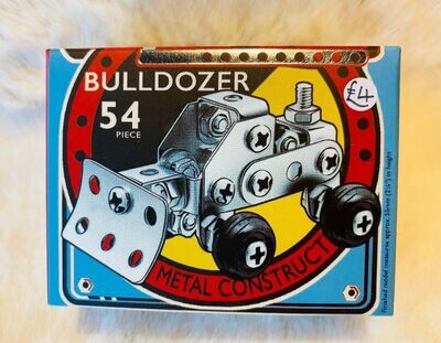 'Bulldozer' Metal Construction Kit