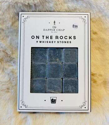 'On The Rocks' Whiskey Stones