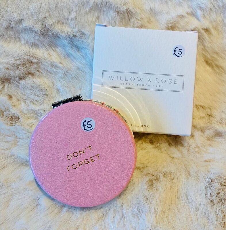'Don't Forget' Pill Box