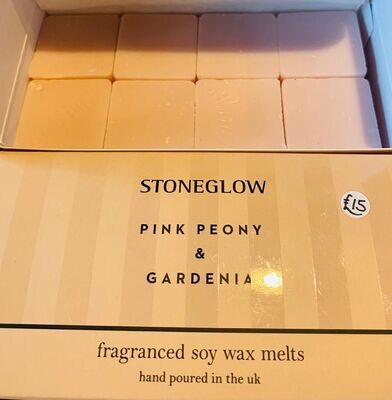 'Pink Peony & Gardenia' Wax Melts Box