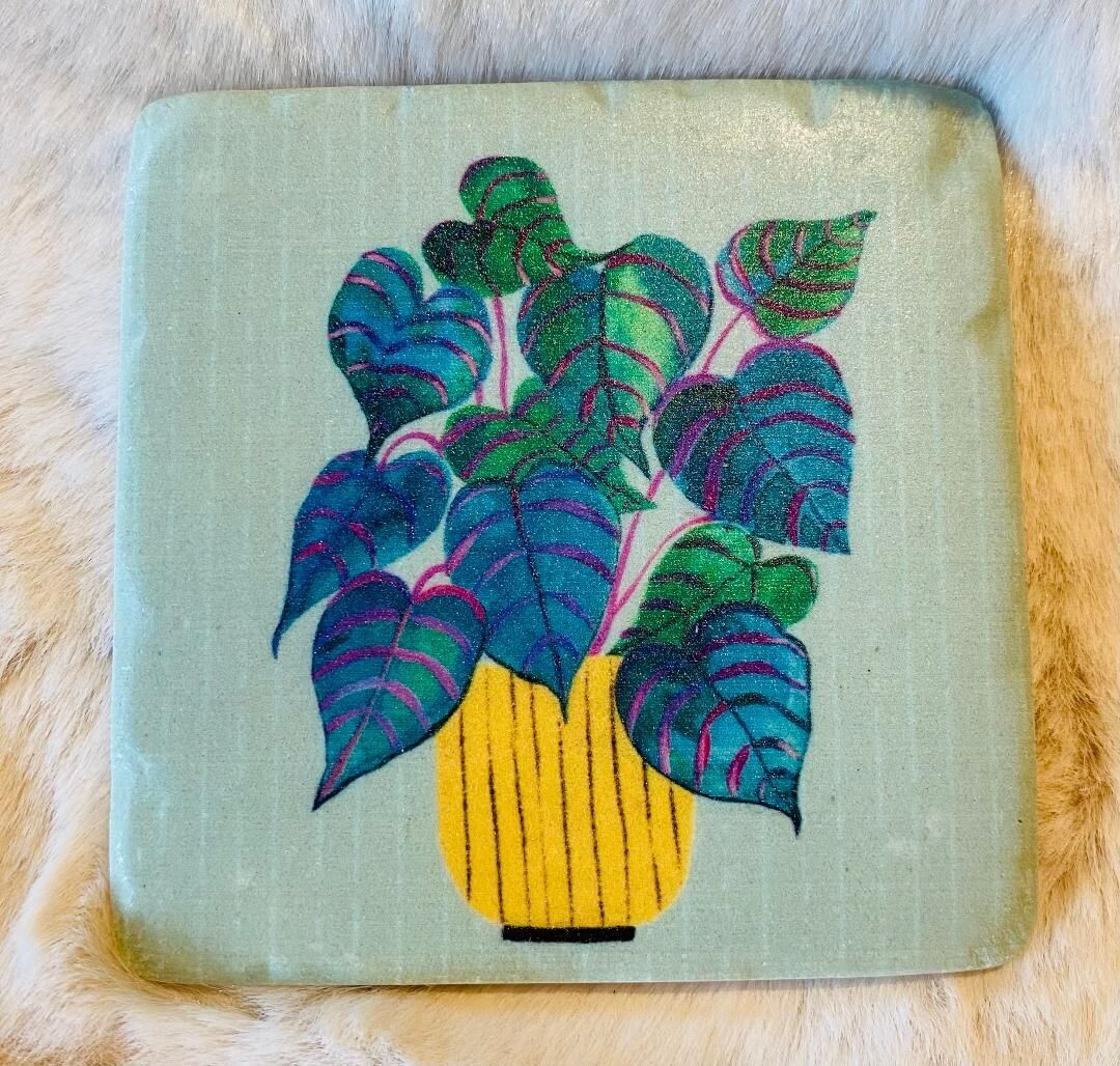 'Plant' Coaster (A)