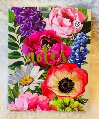 Beautiful Blooms 'Purse Pad & Pen' (B)