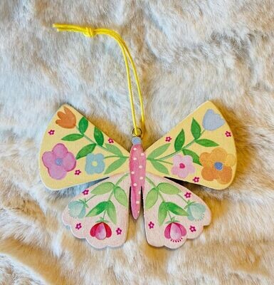 Pink 'Butterfly' Decoration