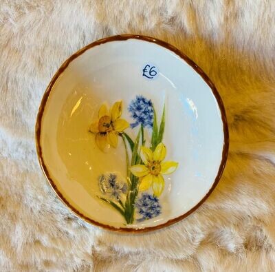 'Daffodils/Hyacinths' Trinket Dish