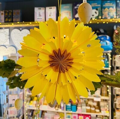 'Sunflower' Honeycomb Decoration