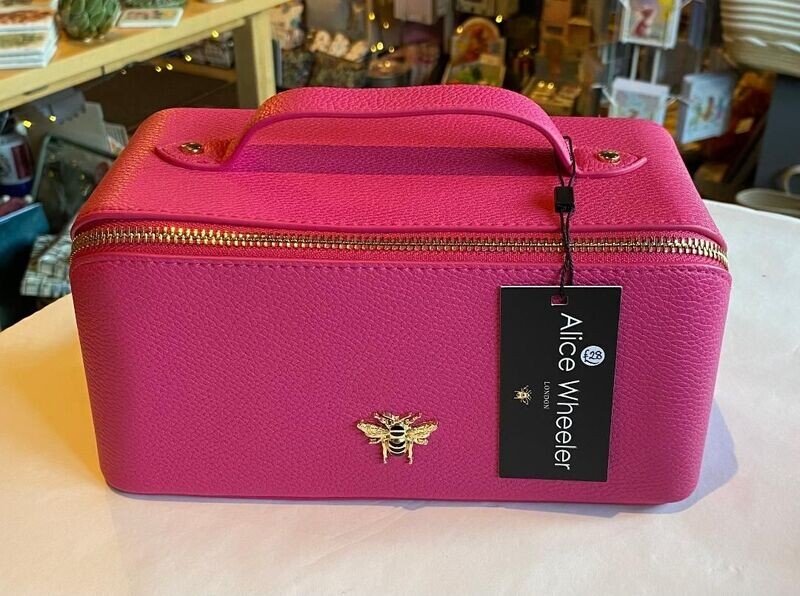 Medium 'Train Case' - Cerise