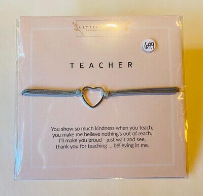 'Teacher' Bracelet