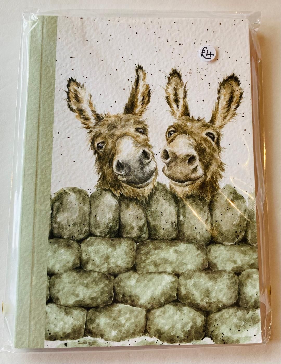 'Donkeys' A6 Notebook