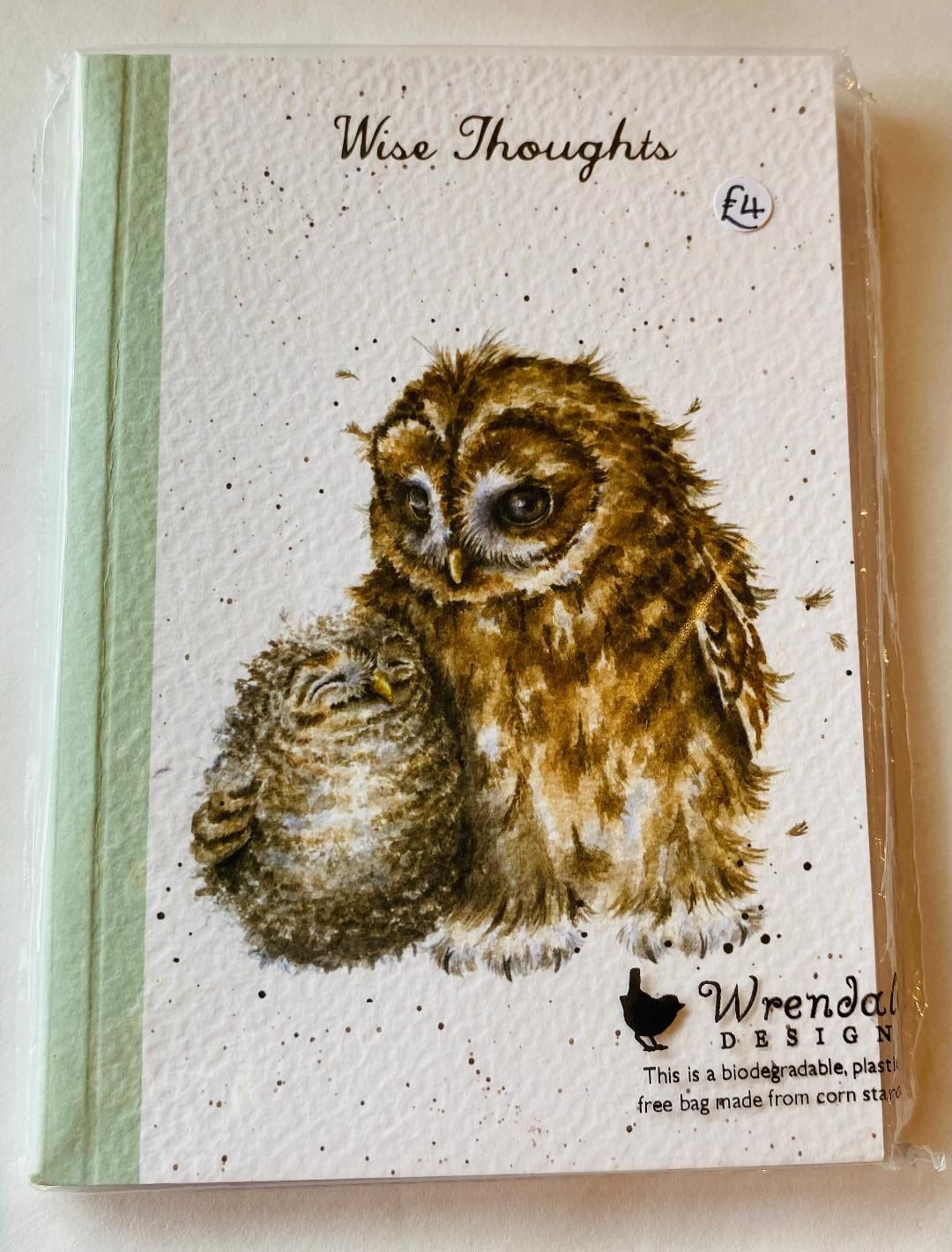 'Owls' A6 Notebook
