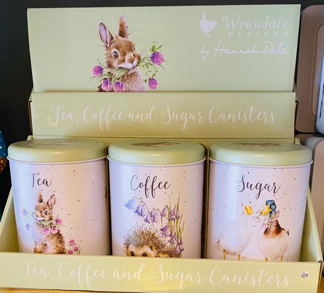 Wrendale 'Country Life' Canisters